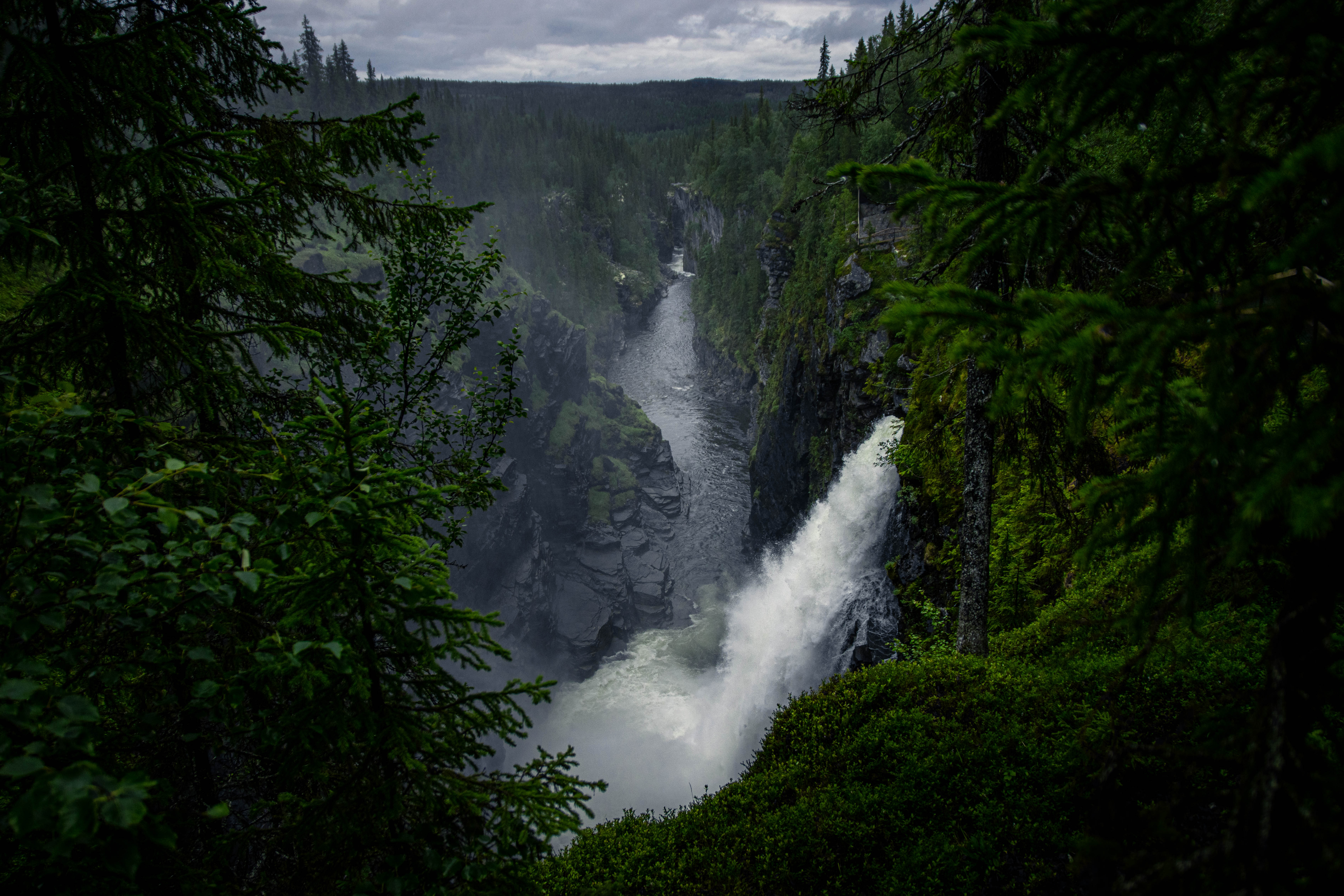 Foto av Hällingsåfallet