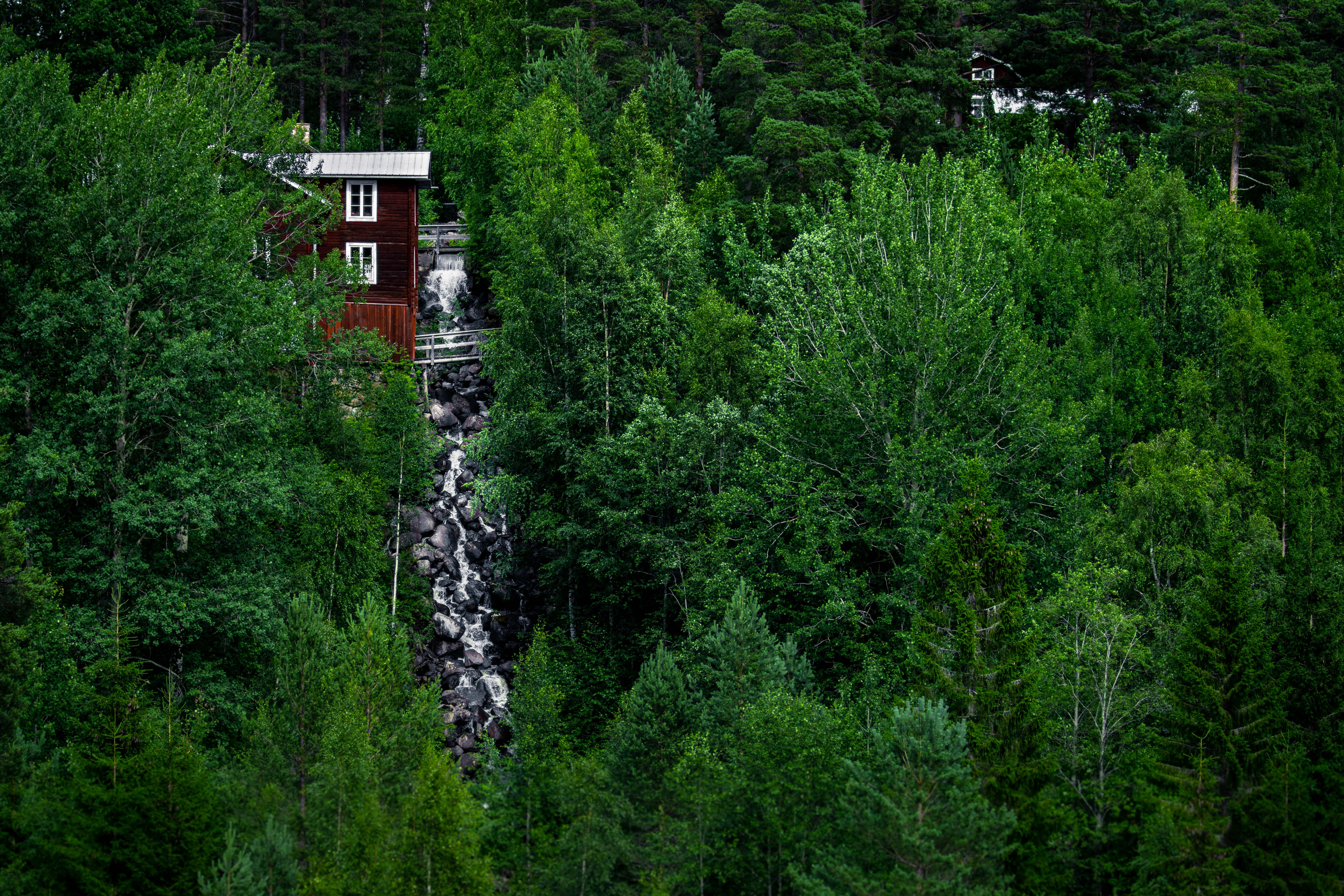 Foto av Vålsjöfallet