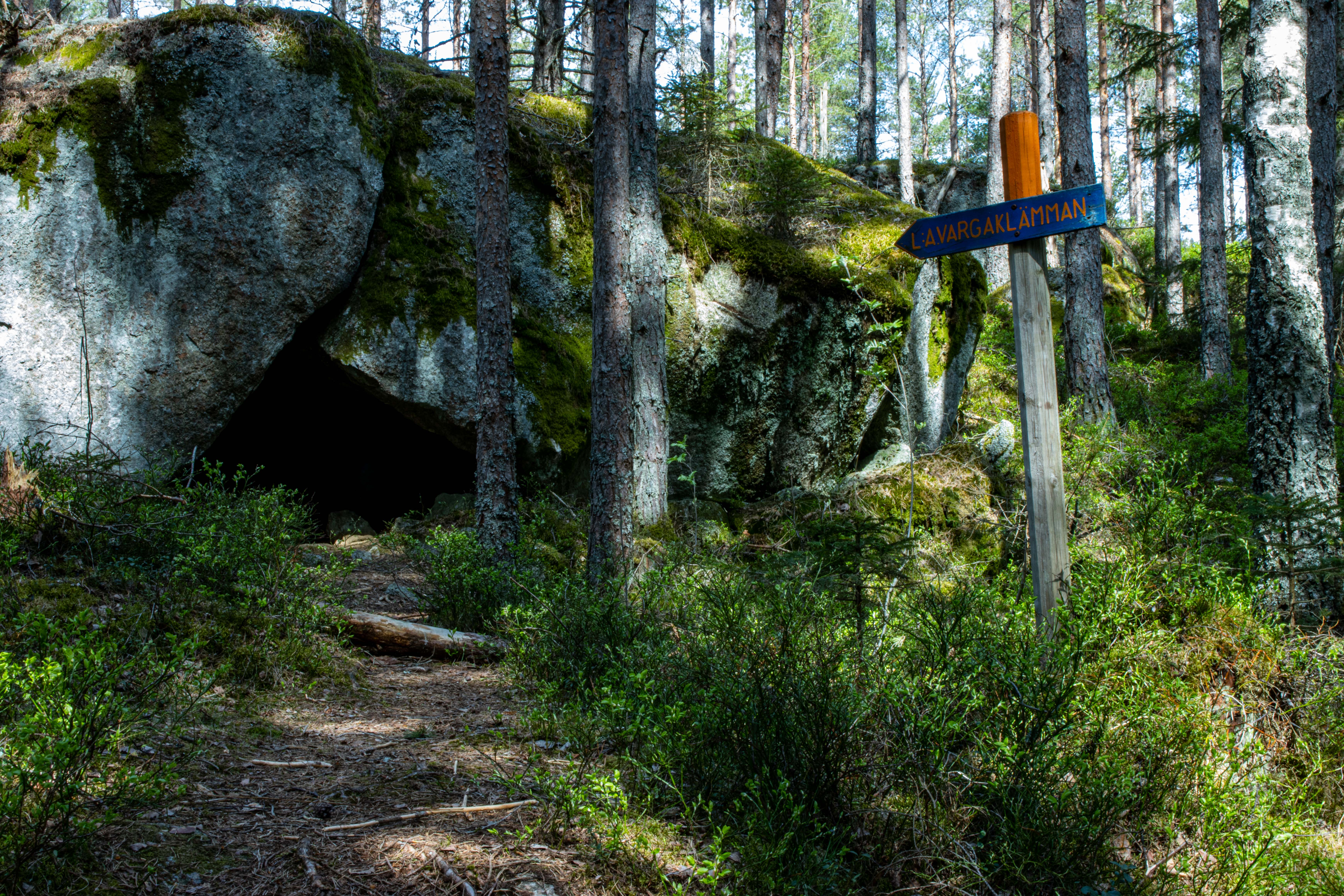 Foto av Mörtsjö grotta
