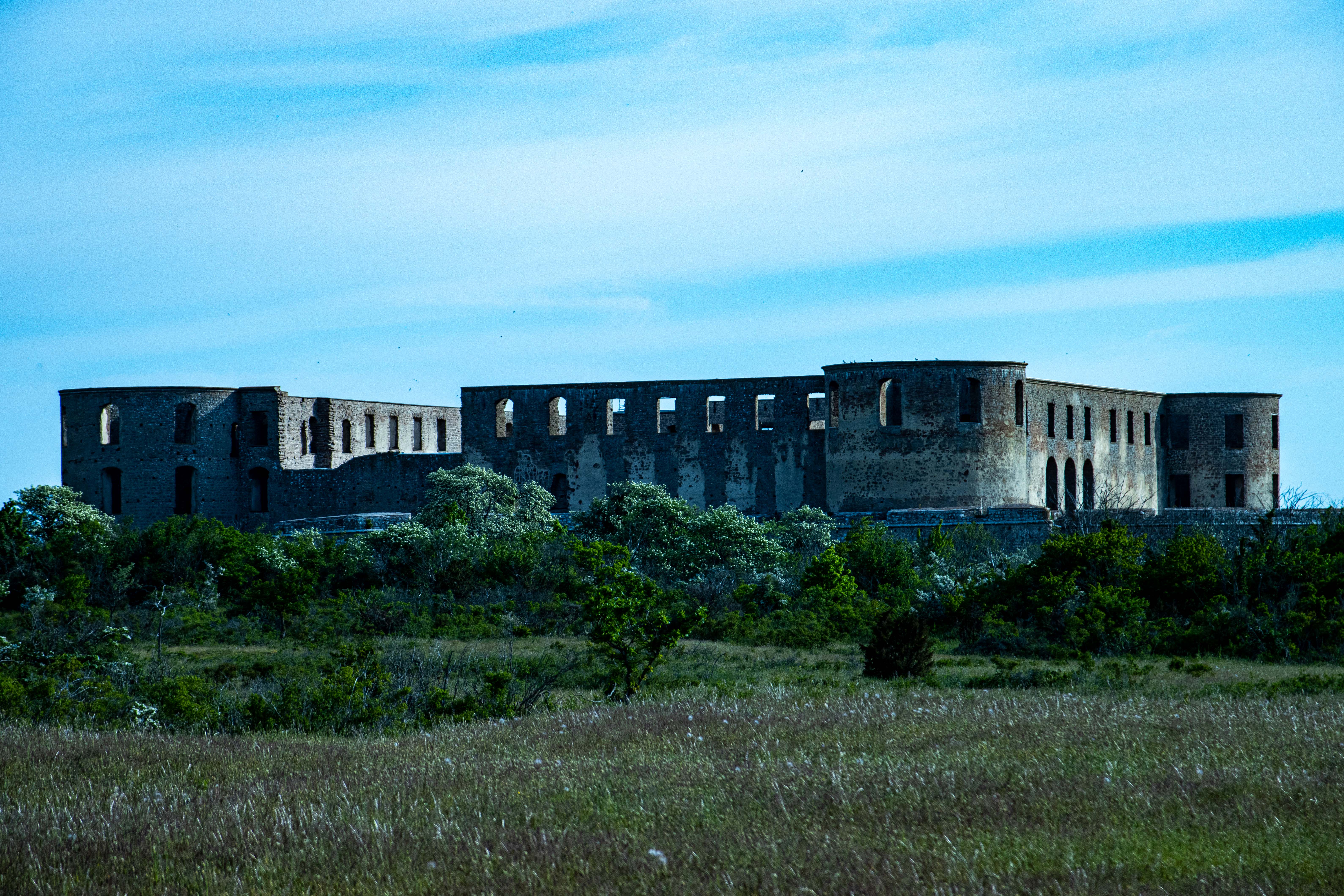 Foto av Borgholms slottsruin