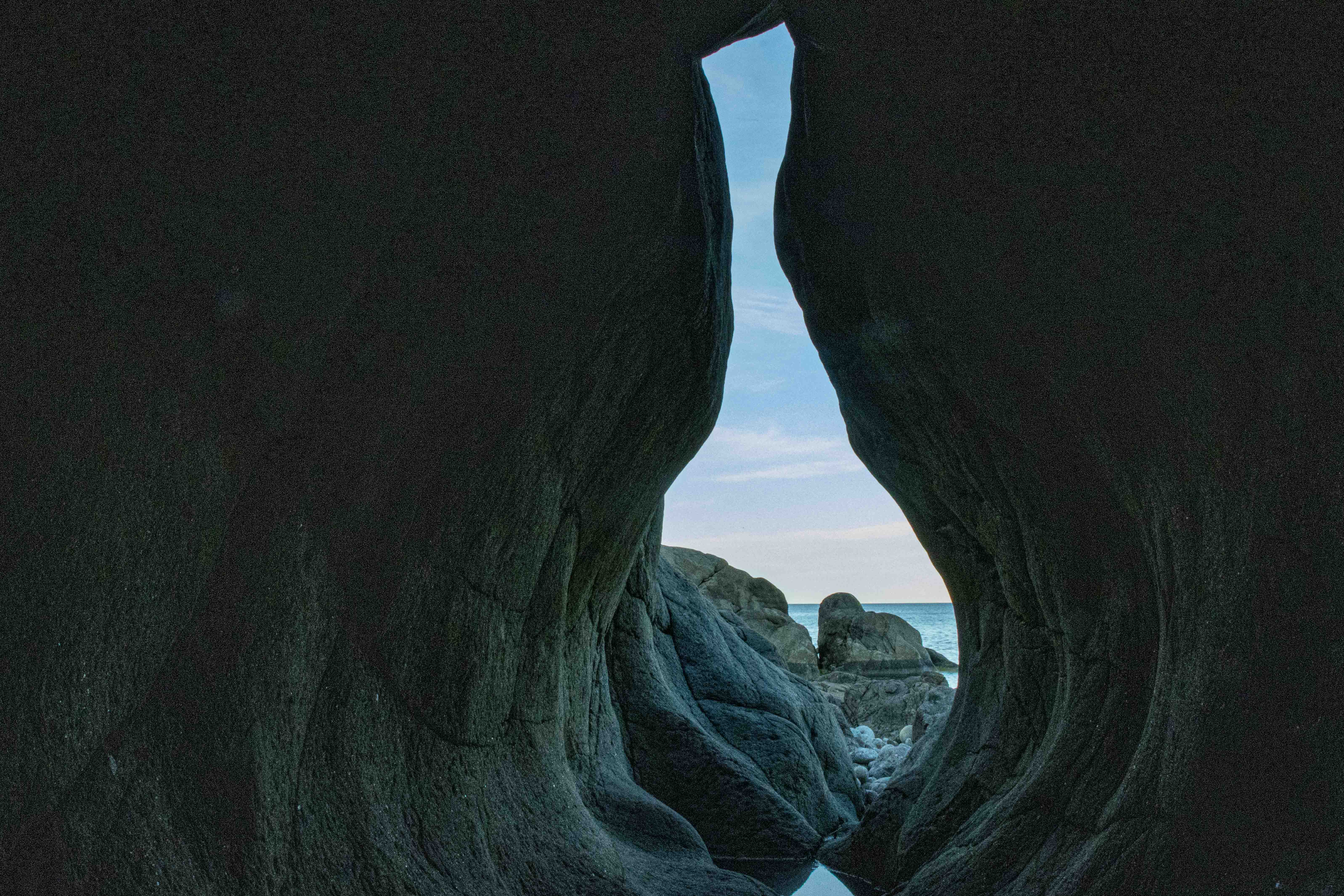 Foto av Viktor Lundgrens grotta