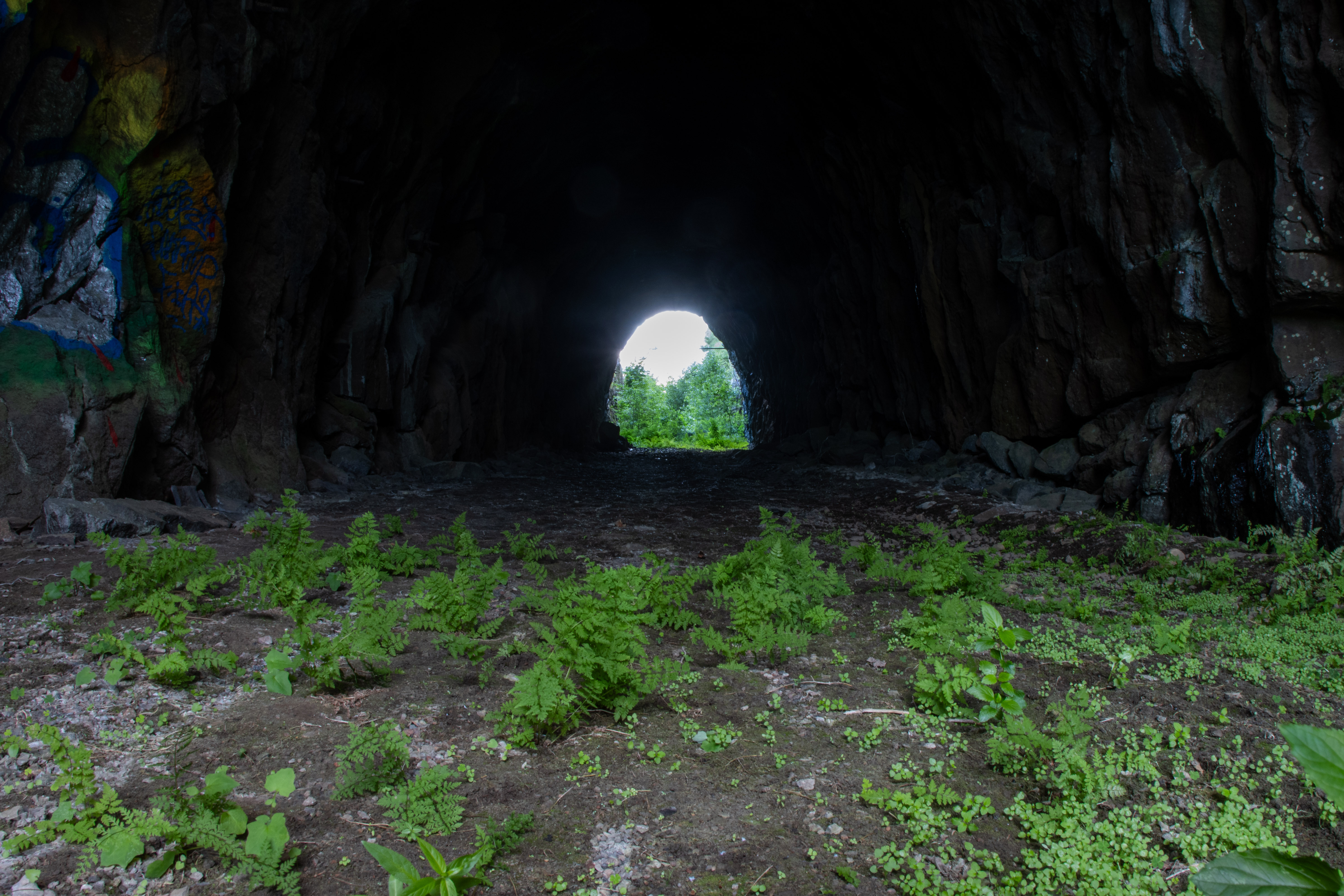 Foto av Graversfors gamla tunnel