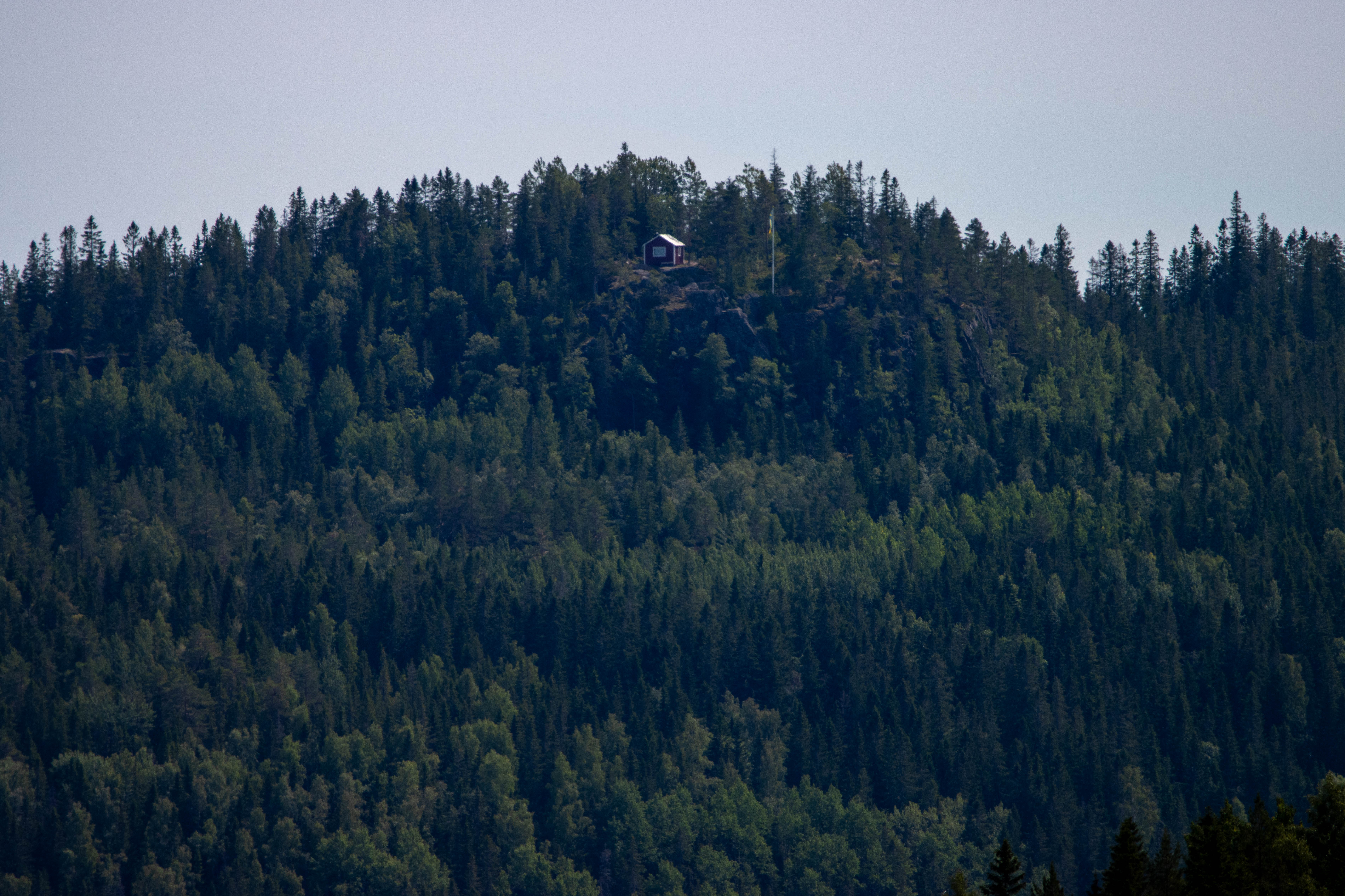 Foto av Själandsklintens toppstuga