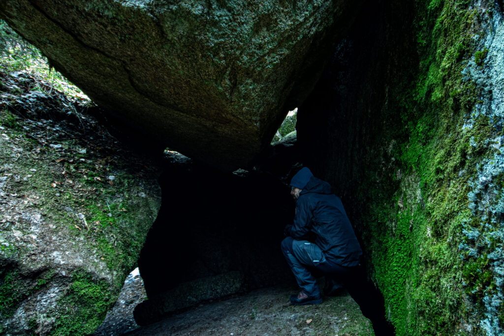 Mindre grotta vid Anglestue